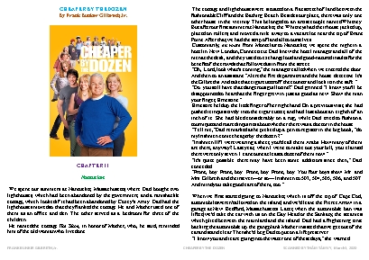 Cheaper by the dozen - Chapter 11 Nantucket